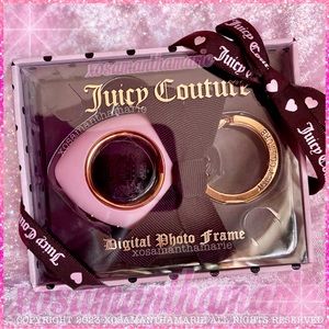 Juicy Couture Digital Photo Frame Heart Key Fob